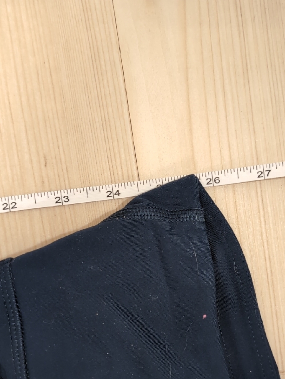 Athleta Cropped Deep Navy Performance Leggings - Picture 4 of 5